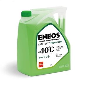 Антифриз ENEOS Hyper Cool -40C зеленый (5кг) 