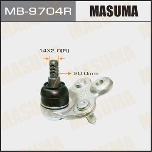 Опора шаровая MASUMA MB9704R HONDA Civic