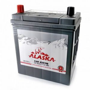 Аккумуляторная батарея ALASKA CMF 40 R 42B19 silver+