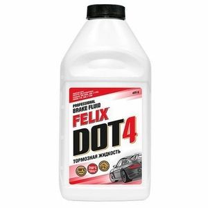 Жидкость тормозная FELIX DOT-4 (455гр)