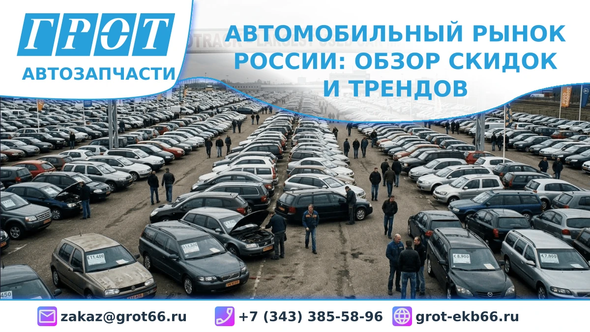 Автомобильный рынок России: обзор скидок и трендов поздней осени