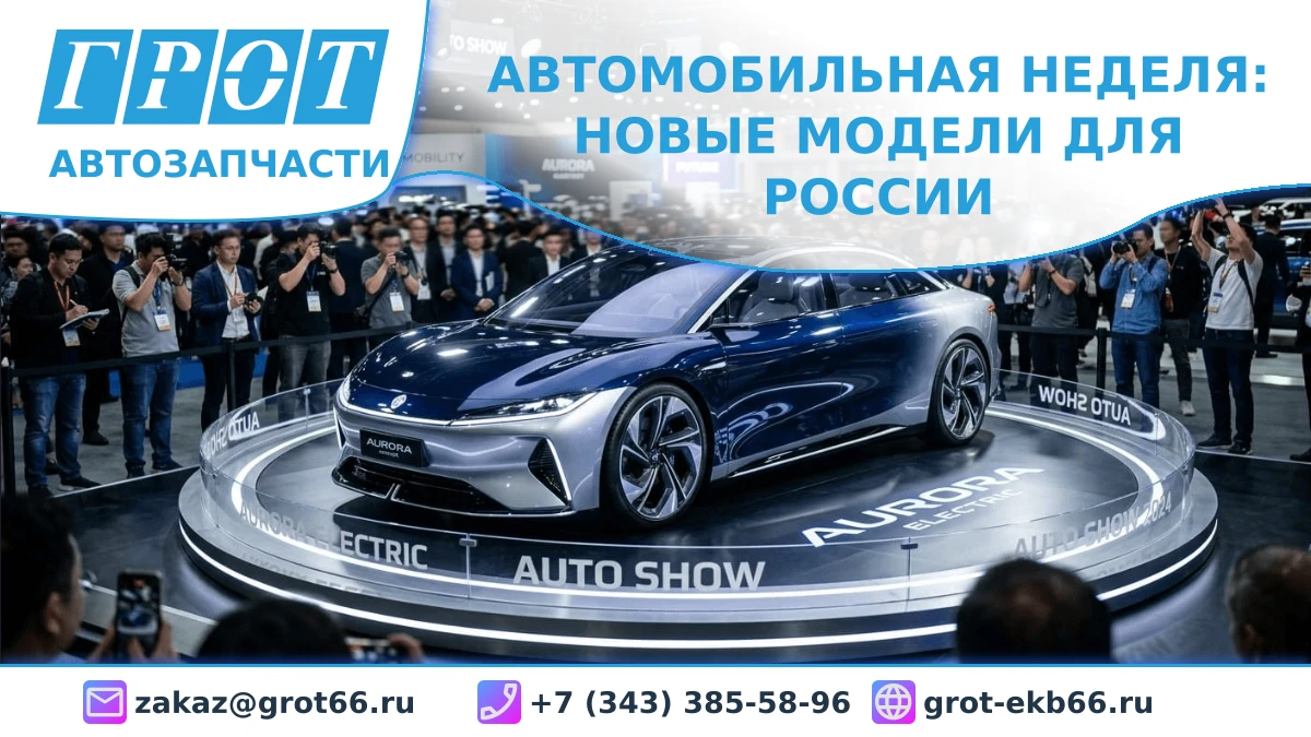 Автомобильная неделя: новые модели для России, электромобили и мировые премьеры