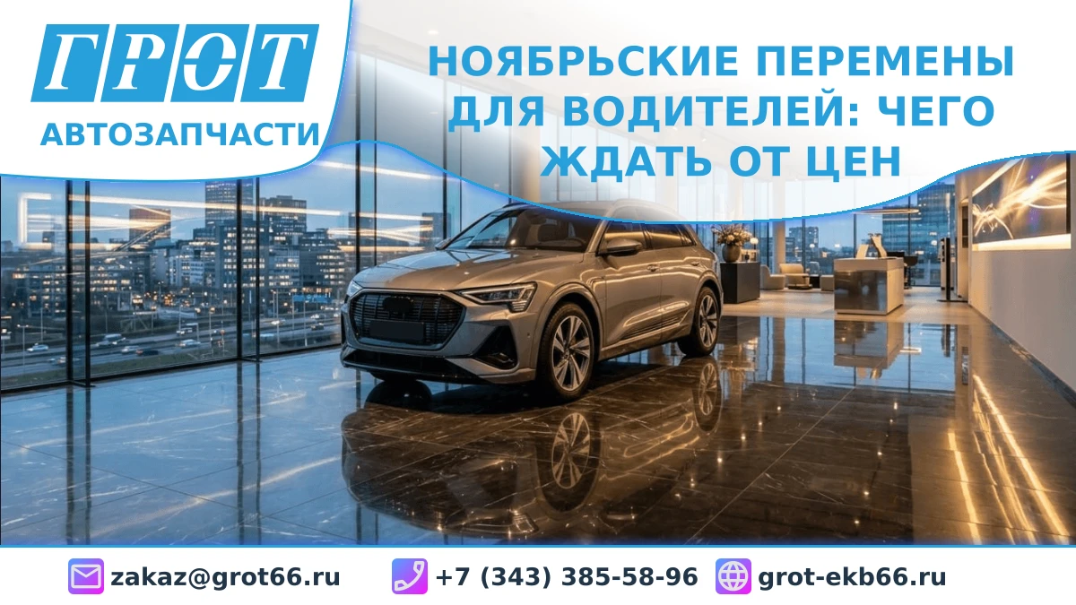 Ноябрьские перемены для водителей: чего ждать от цен, парковок и скоростных лимитов