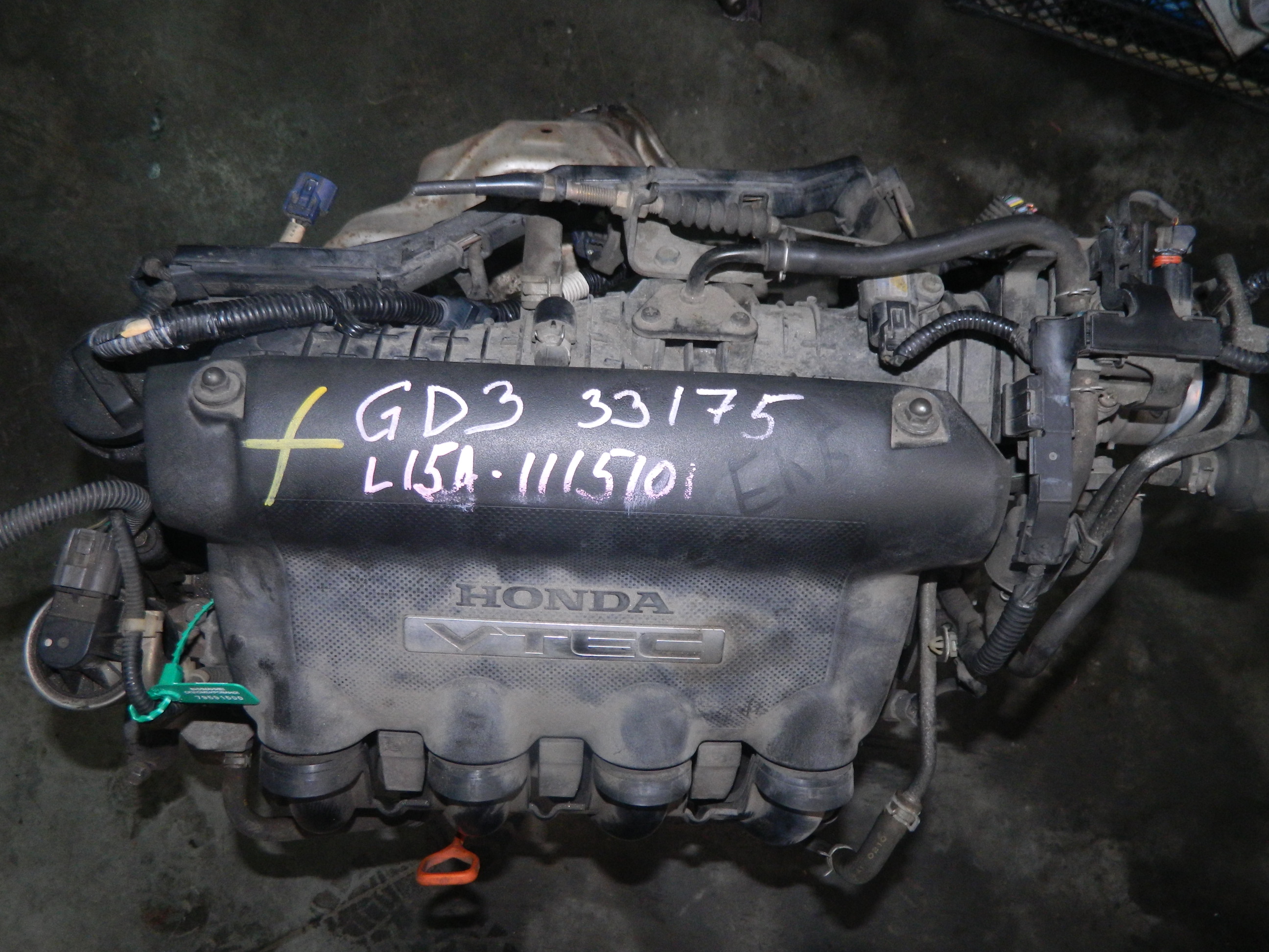 Двигатель HONDA FIT GD3 L15A (Контрактный) 79591500 | ГРОТ