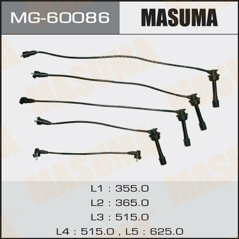 Провода высоковольтные MASUMA MG60086 TOYOTA RAV4
