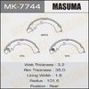 Колодки тормозные MASUMA MK7744