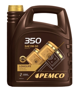 Масло моторное PEMCO 350 SN S3 5W30 SYNTHETIC (4л)
