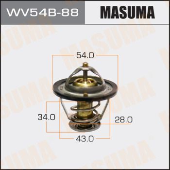 Термостат MASUMA WV54B88 NISSAN Cedric
