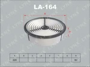 Фильтр воздушный LYNX LA164