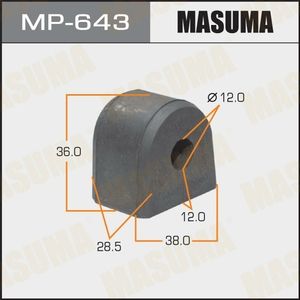 Втулка MASUMA MP643 SUBARU