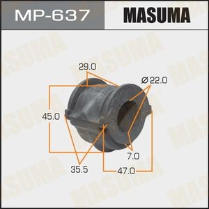 Втулка MASUMA MP637 NISSAN
