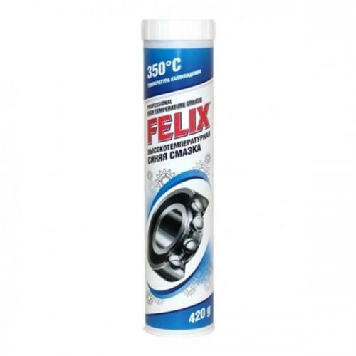 Высокотемпературная синяя смазка FELIX картридж (420гр)