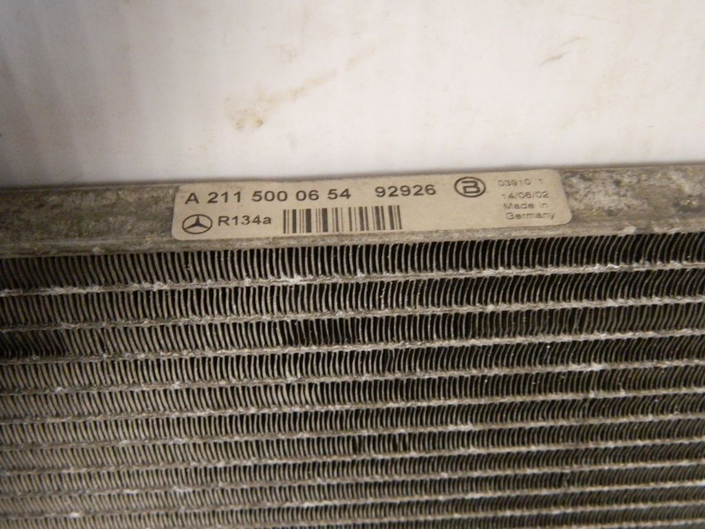 Радиатор кондиционера MERCEDES-BENZ E-CLASS W211 (Контрактный) 65243371