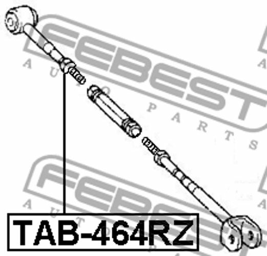 Тяга подвески FEBEST TAB464RZ LEXUS ES300 2001-2006