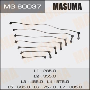 Провода высоковольтные MASUMA MG60037 TOYOTA 