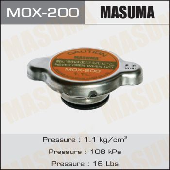 Крышка радиатора MASUMA MOX200 HONDA Accord