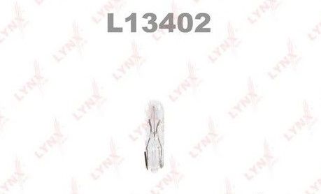 Лампа накаливания LYNXAUTO L13402 W1.2W 12V W2.1X4.6D