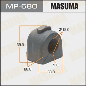 Втулка MASUMA MP680 SUBARU