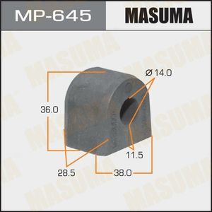 Втулка MASUMA MP645 SUBARU