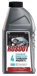 Жидкость тормозная ROSDOT-4 (455гр)