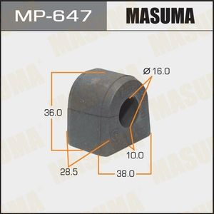 Втулка MASUMA MP647 SUBARU