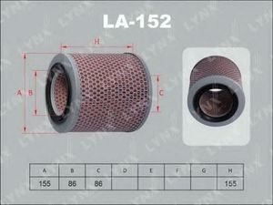 Фильтр воздушный LYNX LA152