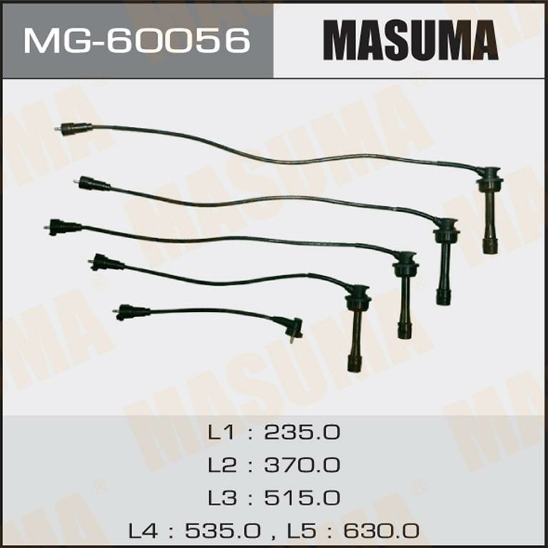 Провода высоковольтные MASUMA MG60056 TOYOTA Carina E